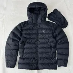 美品 Arc’teryx ソリウムフーディー ダウンジャケット ブラック Sのサムネイル