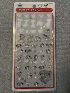 101匹わんちゃん ボンボンドロップシール ミニ