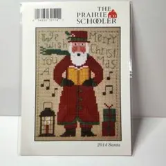 プレイリースクーラー　クロスステッチ図案　サンタクロース　2014