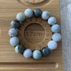 ☆新品・未使用【大玉12mm】北投石ブレスレット（内径約17cm 