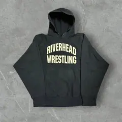 90s 鬼ツラchampion リバースウィーブ　スウェットパーカー　ネイビー