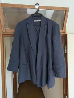 1980sKATHARINE HAMNETT リネン素材 ダブルブレストのサムネイル