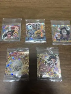 ワンピース シールウエハース 5枚セット