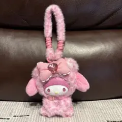 miniso サンリオ ギャルシリーズ 豹柄 マイメロディ マスコットホルダー