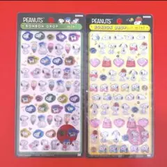 ボンボンドロップシール　ピーナッツ　mini ミニ スヌーピー