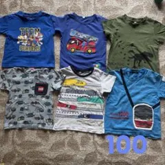 キッズTシャツ 6枚セット 100cm