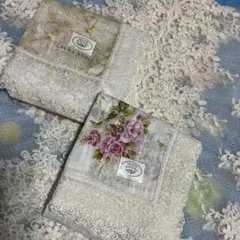 LAURA ASHLEY ローラアシュレイ ハンカチ 2枚セットのサムネイル
