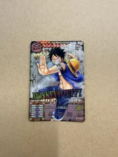 ワンピース　トレジャーワールド　データカードダス　ルフィ　RR