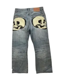 Ed Hardy スカル デニムパンツ 34 y2k vintage swagのサムネイル