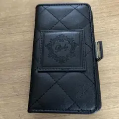 未使用★Rady 手帳型スマートフォンケース ブラック キルティングのサムネイル