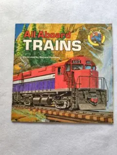 All Aboard Trains 列車 絵本 英語