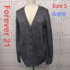 未使用 Forever 21 Ｖネック ニットカーディガン Size S