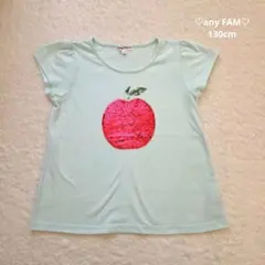 ♡any FAM♡2way スパンコールデザインTシャツ 130cmのサムネイル