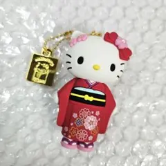 ハローキティ展　シークレットマスコットチャームA　着物　新品未使用