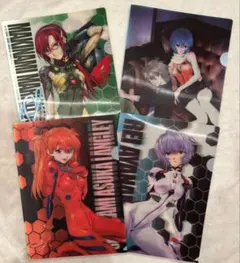 めちゃお値下げ❣️エヴァンゲリオン クリアファイル 4枚セット