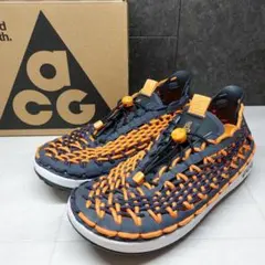 未使用級 NIKE ACG ウォーターキャット 25cm オレンジ×ブラックのサムネイル