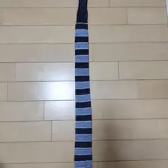 ORIHICA ストライプニットネクタイ