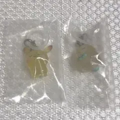 ポケピース　めじるしアクセサリー　ピカチュウ　モクロー