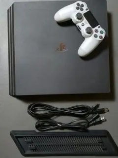 【動作確認済】PS4 Pro本体CUH-7200 1TB＋コントローラー他