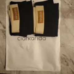 clarkarida トランクスニット 2枚セット 黒