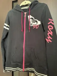 Roxy ハートプリント ジップアップパーカー