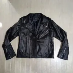 roshell ダブルライダースジャケット ブラック Mサイズ 美品