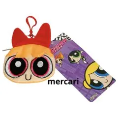 新品　パワーパフガールズ　ブロッサム　キーホルダーポーチ　小銭入れ　40