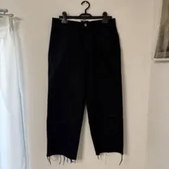 一度のみ着用！Levi's STA-PREST 　カットオフ黒(29インチ)