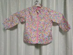 アンパンマンキッズコレクション　水彩お花柄ウィンドブレーカー　100cm
