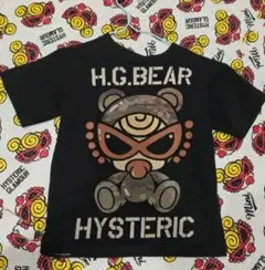 ヒスミニ　カモフラテディ90　Tシャツ　美品