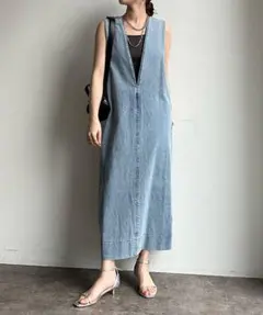 デニムジャンパースカート