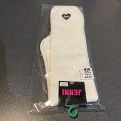 【新品☆22-24cm】JENNI ハイソックス　ニーハイ靴下 ホワイト　②