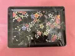 花柄漆器トレイ