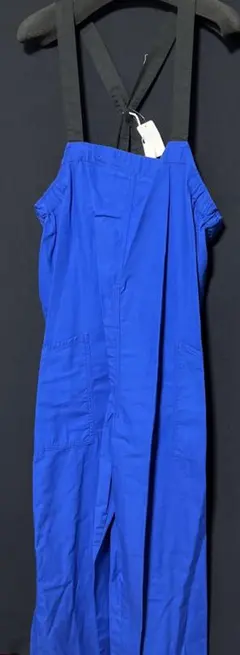 8 新品　タグ付き 定価17050円　アントゲージ　サロペット　ブルー　Blue