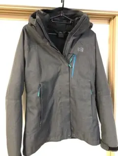 ミレー　ポベダ　3in1ジャケット Mサイズ レディース　グレー　マムート好きに