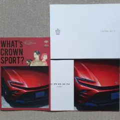 トヨタ CROWN SPORT 2023年モデル カタログ＋クラウンノートのサムネイル