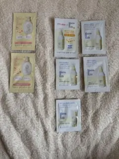 ママ&キッズ　妊娠ケアクリーム　ベビーミルキーローション　試供品セット