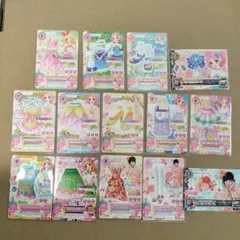 アイカツカードセット 14枚 オーロラファンタジー　キュート
