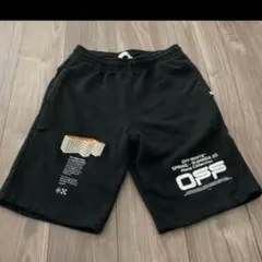 OFF-WHITE メンズ ショートパンツ ブラック