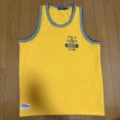 POLO RALPH LAUREN タンクトップ M イエロー