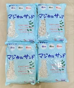 PEPPY マジカルサンド 猫砂 5L 4袋セットのサムネイル