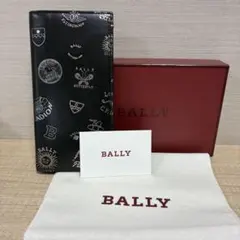 BALLY 長財布 ブラック レザー - メルカリ