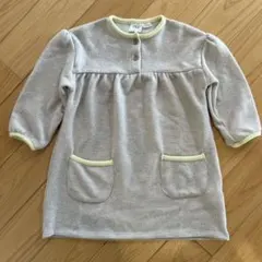 ZARA キッズワンピース 3-4歳 グレー