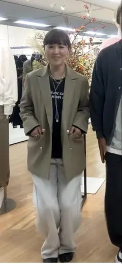 メッシュテーラードジャケット