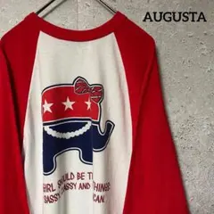 00's AUGUSTA オーガスタス Tシャツ ７部丈 可愛い オシャレ Mのサムネイル