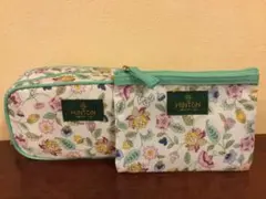 ◾️新品・未使用◾️MINTON/ミントン ハドンホール柄 ポーチ&ティッシュケースのサムネイル