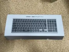 UGREEN ワイヤレスキーボード シルバー