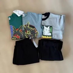 4/10出品削除【新品未使用】ポケモン　ロンT・パジャマ上下2セット　130cm