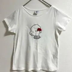 プチバトー PETIT BATEAU キッズ Tシャツ 130 半袖 白 女の子のサムネイル