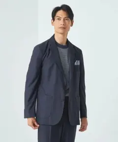 春夏★美品◎グリーンレーベルリラクシング　テーラードジャケット